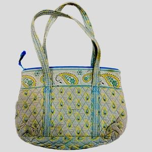 VERA BRADLEY Medium Quilted Paisley Tote